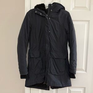 Athleta Quilted Black Winter Jacket